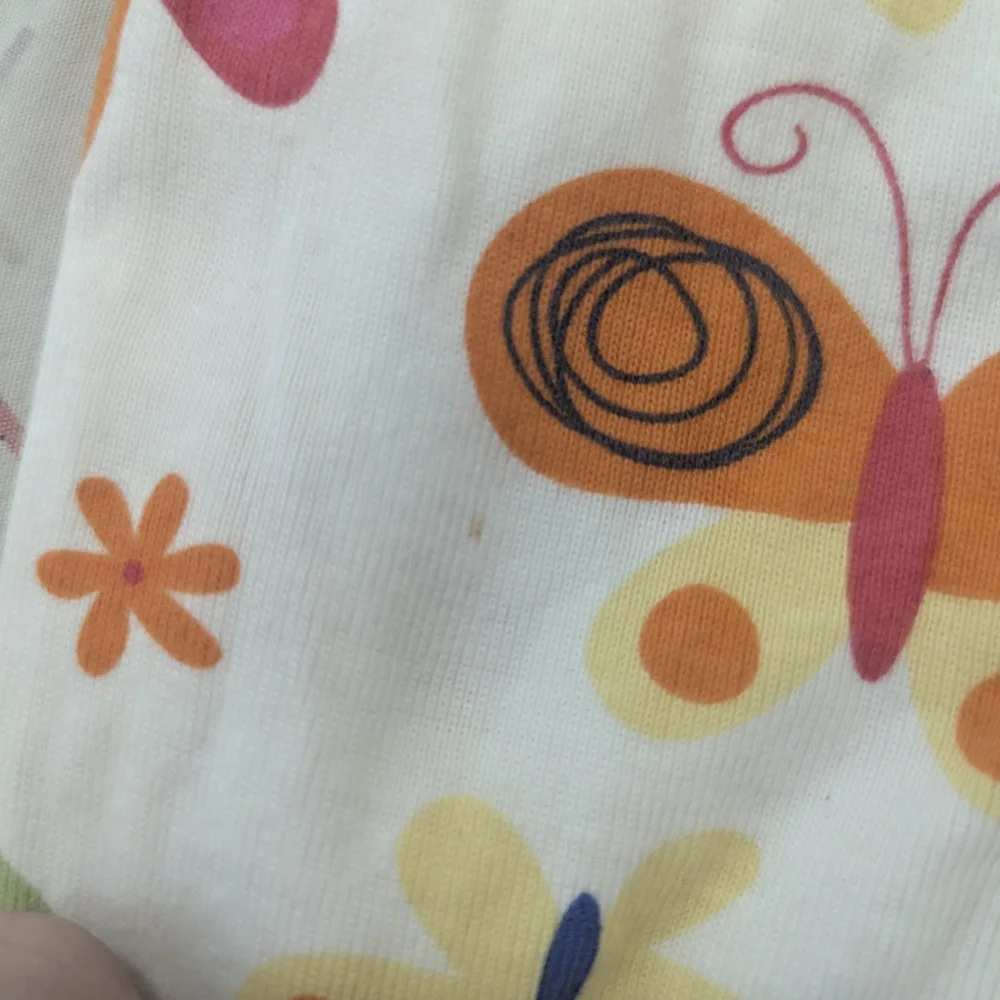 Hanna Andersson Butterfly Print Kids Onesie - Picture 2 of 3